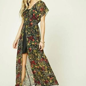 Front Slit Maxi Dress
